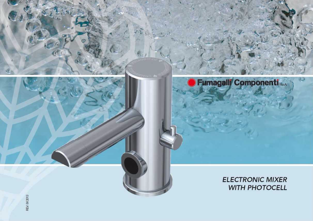 Fumagalli Electronic Mixer Tap with Photocell