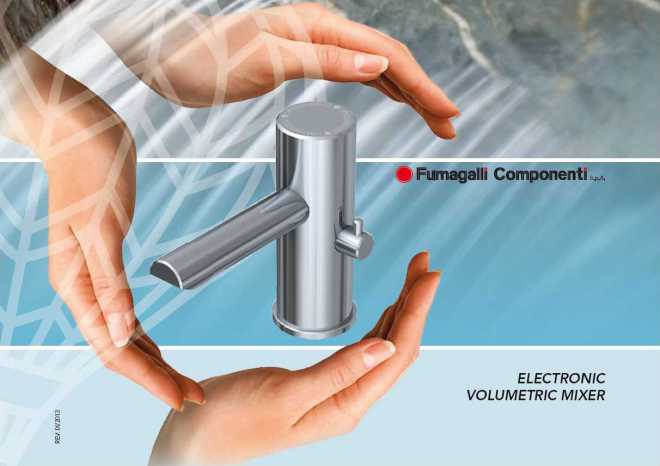 Electronic Volumetric Mixer Faucet Tap